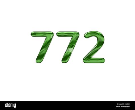 3D Lotto Number: 772 .